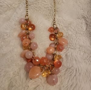 Kim Roger's coral necklace